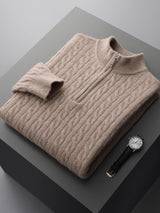 Kaschmir Pullover in Beige