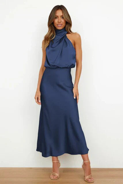 Benthe - Off-Shoulder Midi-Kleid
