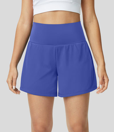 Jorvex | Flexible 2-in-1 Yoga Shorts für Damen Sommer