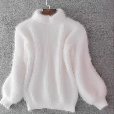 Joan - Strickpullover mit Halbhohem Ausschnitt