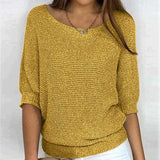 Kelora - Leichter Pullover mit weichem Griff in Gelb