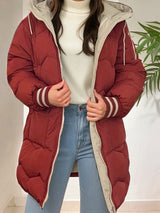 Ada - Warme Fleecejacke in Rot