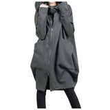 Quillon | Urban Wintermantel in Grau