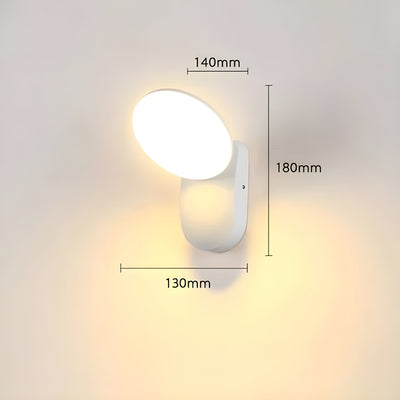 RadiantBeam Light - Wasserdichte Bewegungsmelder LED-Wandlampe