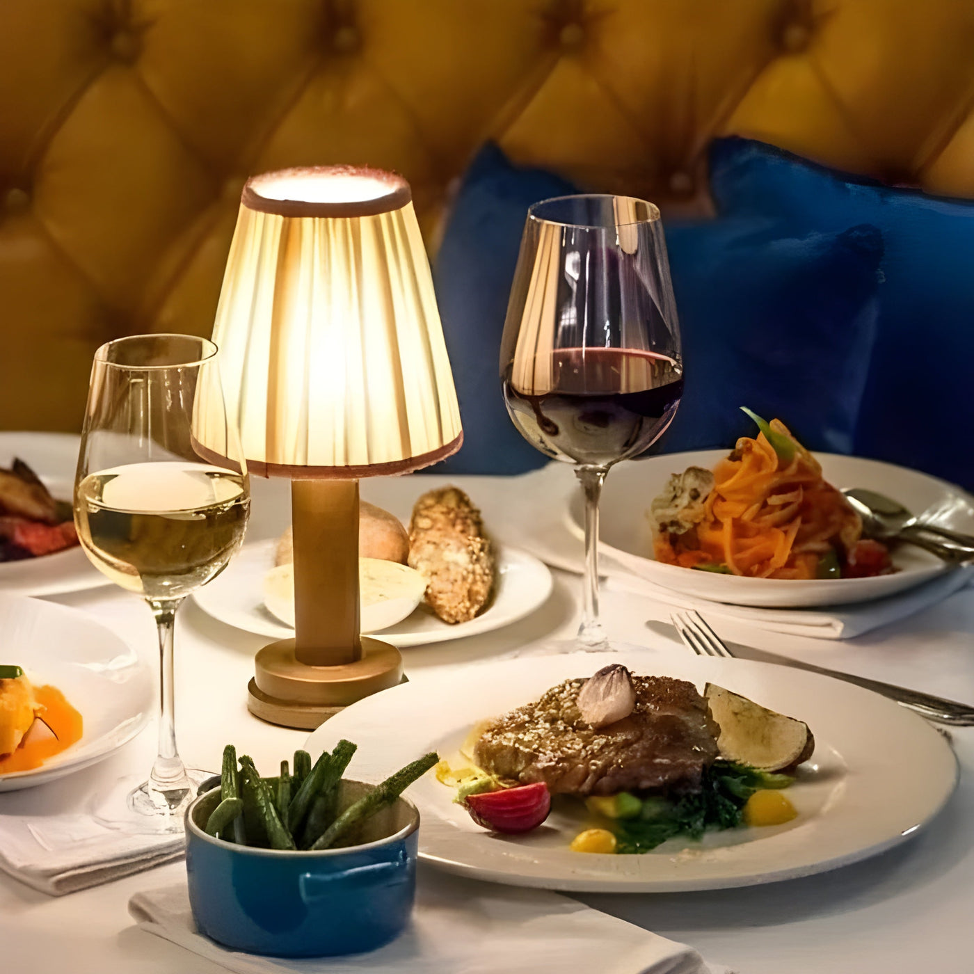 GlowNest Lamp – Kabellose USB-Tisch-LED-Lampe