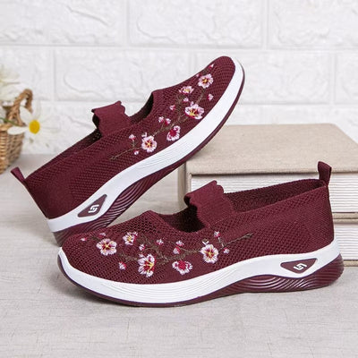 Sofi™ | Sommersandalen mit Stickerei