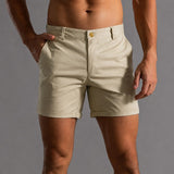 Andrie - Schicke Chino-Shorts für Herren in Khaki