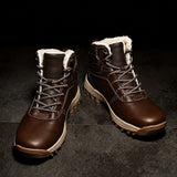 Miroslav - Elegante Vintage-Stiefel für Herren in Dunkelbraun
