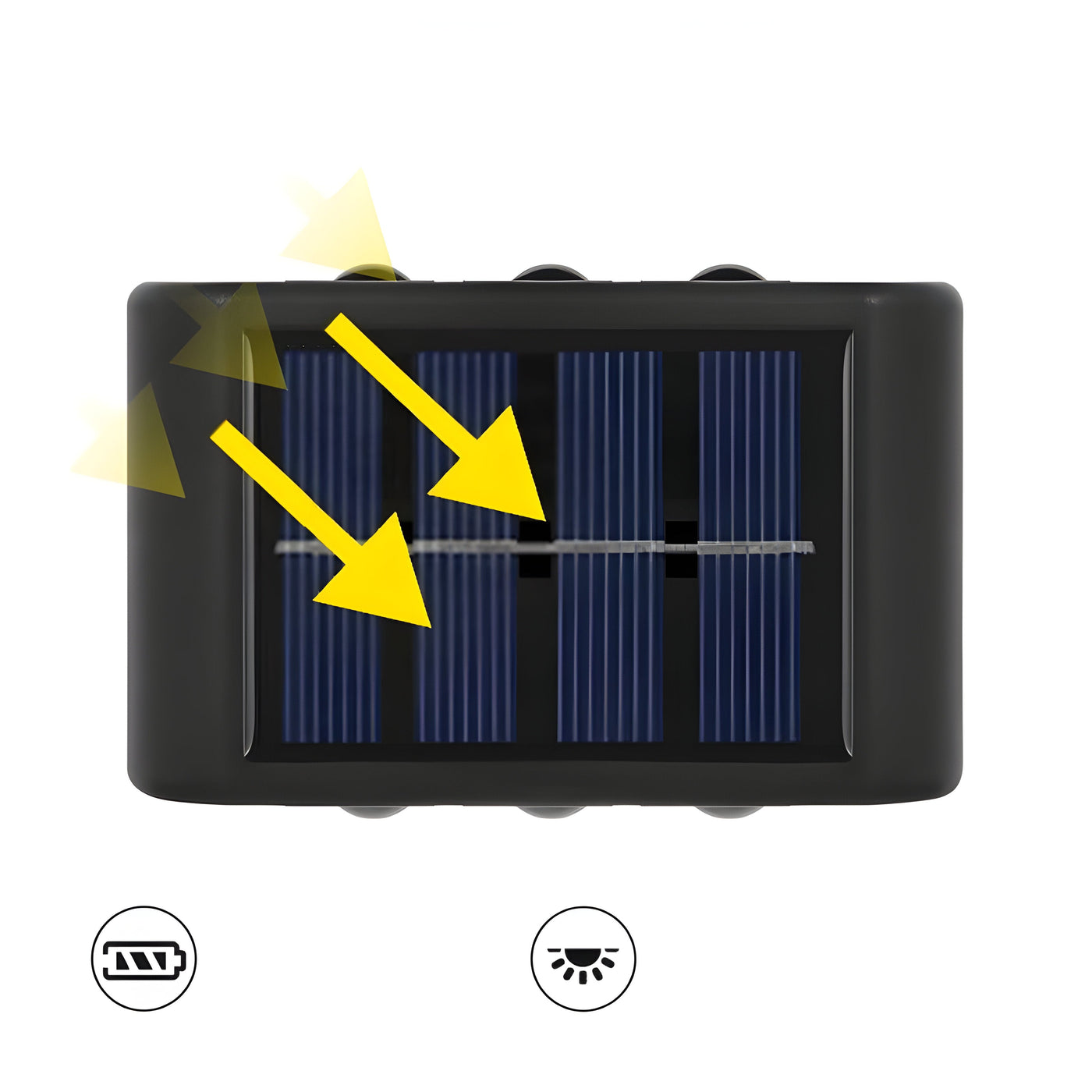 SolaraLux Light - Wasserdichte Solar-LED Oben und Unten Wandleuchte