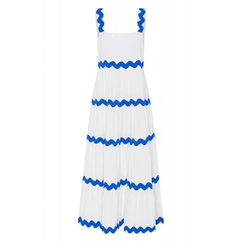 Kiara - Midi-Schwungkleid mit Rüschen
