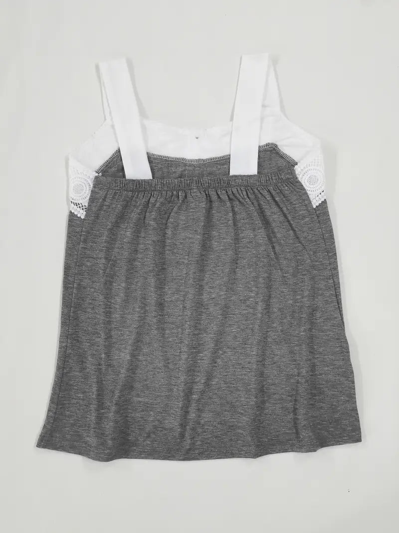 Malinda - Ärmelloses Oberteil Mit Knöpfen