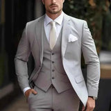 Anzüge Herren Hochzeit in Grau