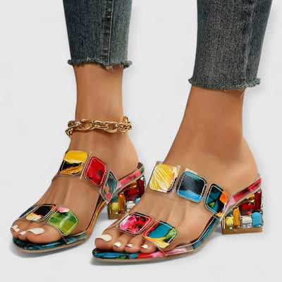 Katie | Orthopädische Luxus-Heels mit Farbspiel