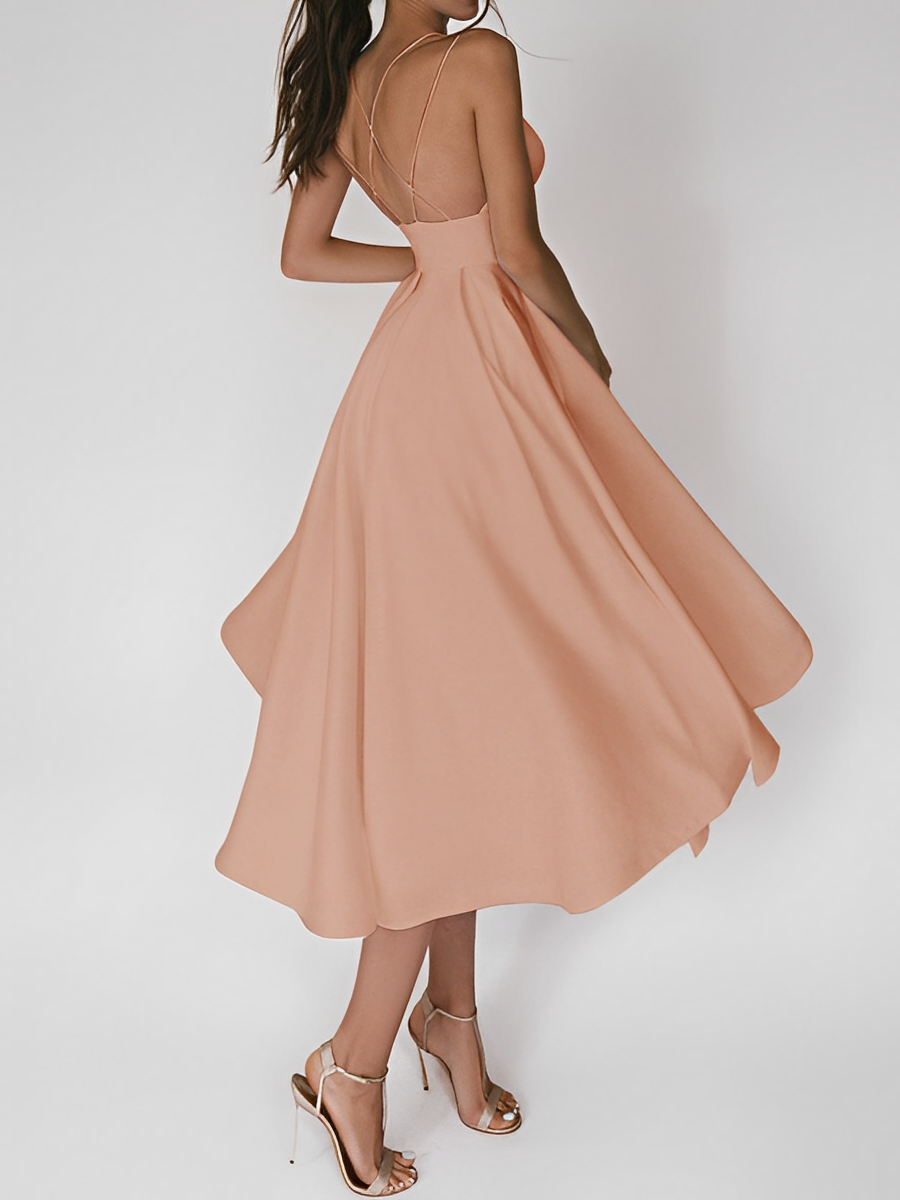 Arlette - Elegantes Spaghetti-Kleid für Damen
