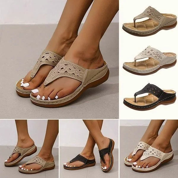 Kesia - Pantoffeln mit Strass