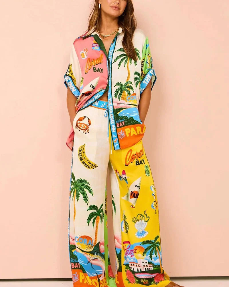 Morwenna - Trendiges Strand-Outfit Set für Damen