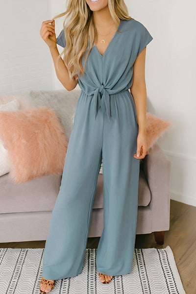 FashionStreet - Jumpsuit ohne Rücken, locker geschnitten