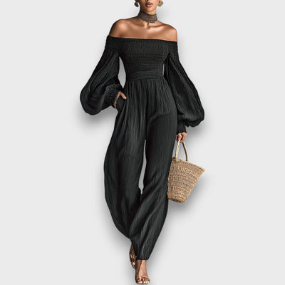 Marleah – Damen-Set aus plissiertem Stoff