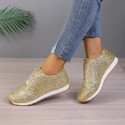 Dinah - Glitzernde Pailletten-Sneaker für Damen