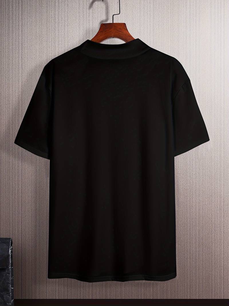 Livio - Herren T-Shirt mit hohem Kragen