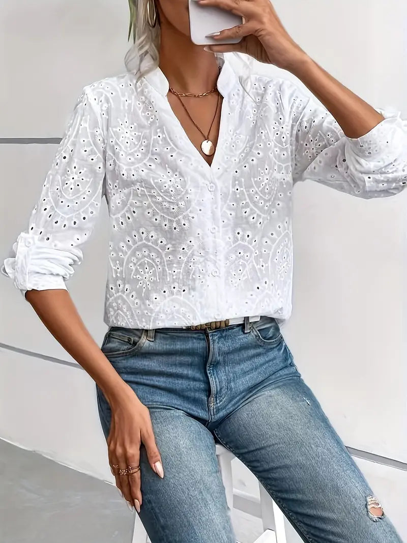 Chloe® | Stylische Bluse mit Boho-Motiv