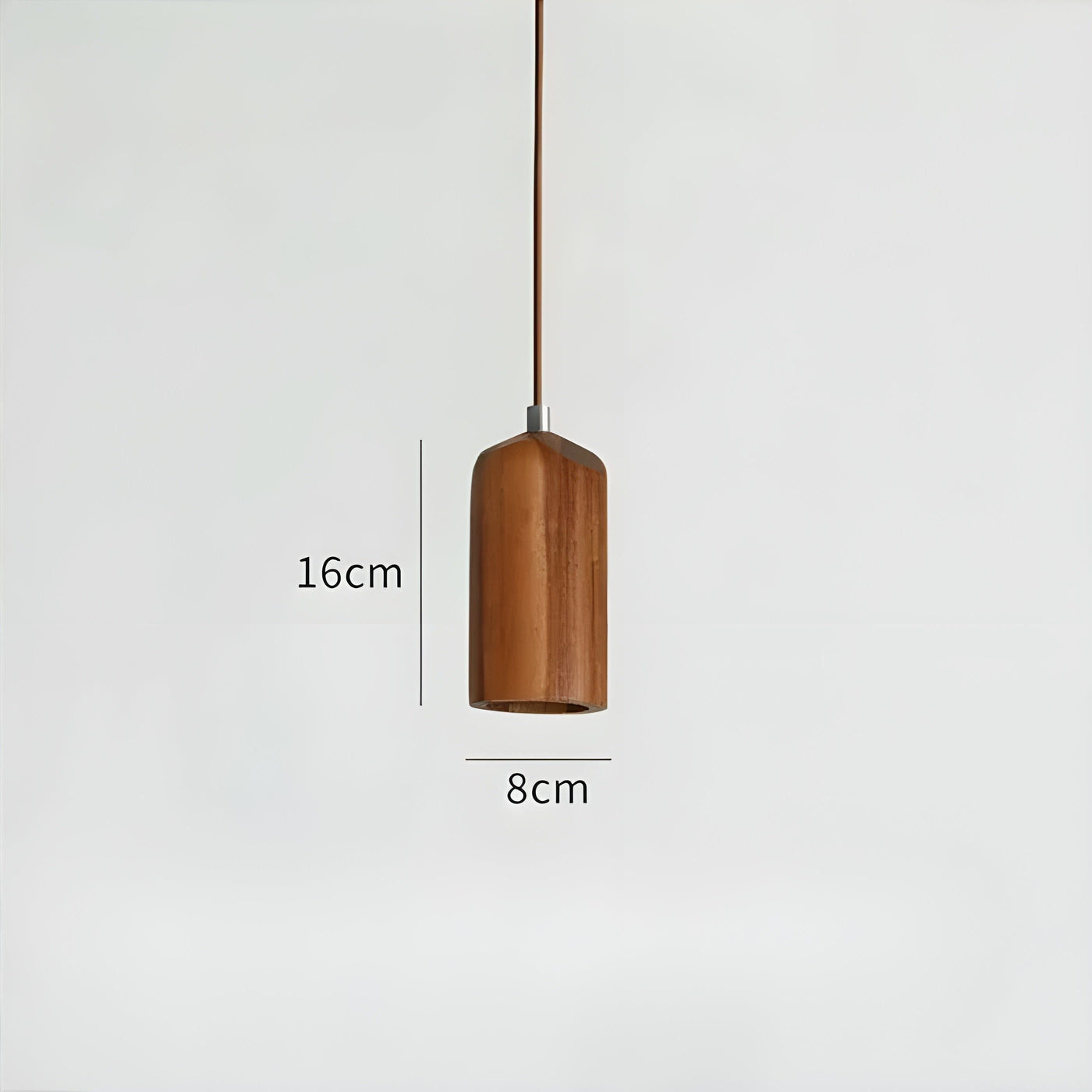 LuxeTrail Light - Skandinavische Hölzernes Pendelleuchte