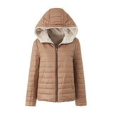 Gesteppte Pufferjacke für Frauen - Sofiane in Khaki