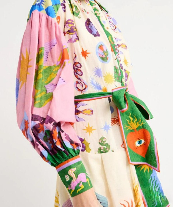 Eluned® | Langes italienisches Kleid