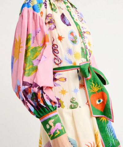 Eluned® | Langes italienisches Kleid