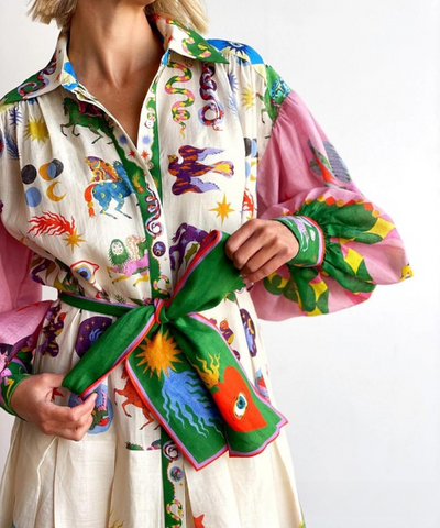 Eluned® | Langes italienisches Kleid