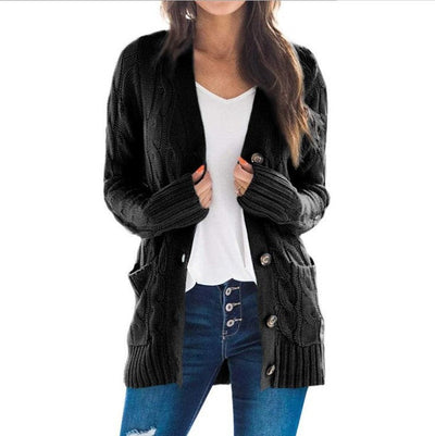 Lässiger Cardigan für Damen | Langarm