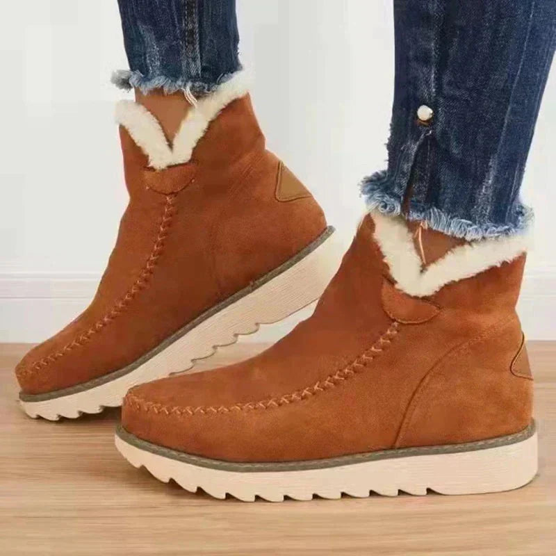 Helene - Lederboots Warm & Stilvoll