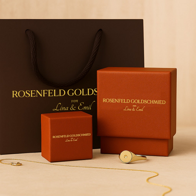 Larmes de Lune Stein-Ohrstecker | Gold