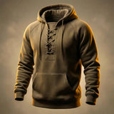 Paulus - Hochwertiger Baumwoll Kapuzenpullover in Khaki