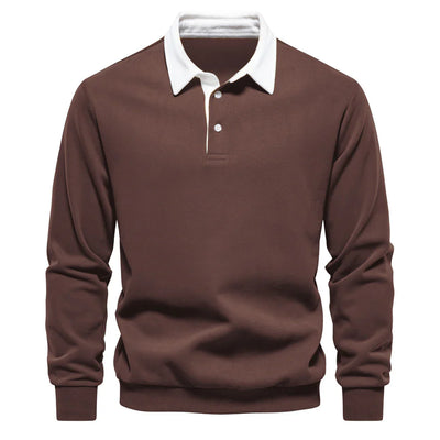 Austin Polo-Kragen Sweatshirt
