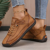 NICOLE | ORTHOPÄDISCHE DAMEN-SNEAKER in Braun