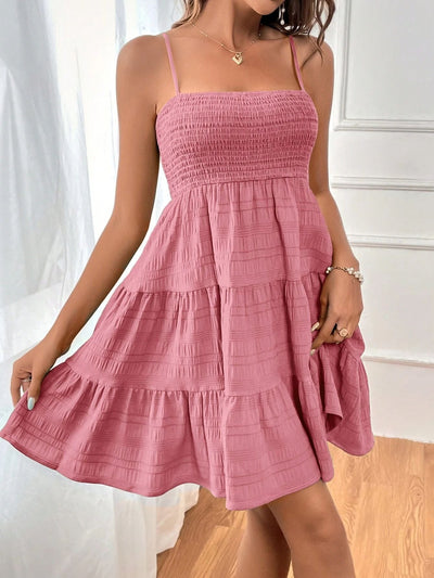 Geneva - Sommerkleid mit Rüschen und Trägern