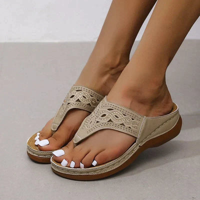 Kesia - Pantoffeln mit Strass