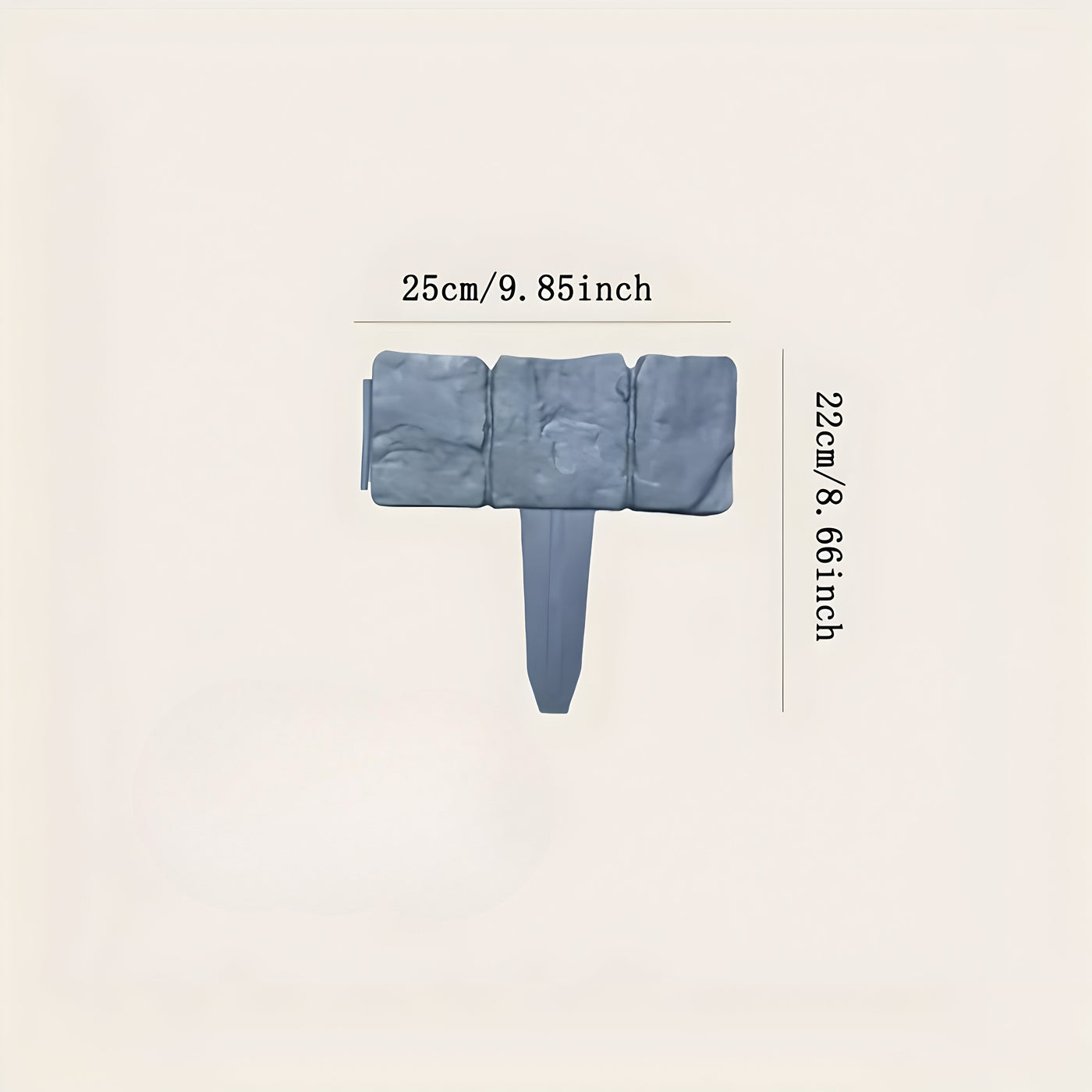 EcoEdge Zaun – Faltbarer Gartenzaun im Patchwork-Stil