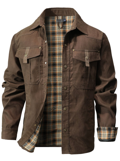 Dalton™ – Klassische Arbeitsjacke mit Karomuster