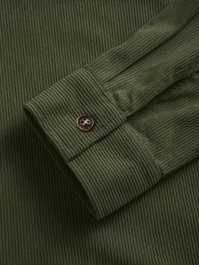 Rickey - Lässiges Cord-Hemd Mit Knopfleiste