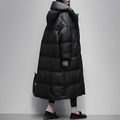 Jennifer - Lange Winterjacke mit Fleecefutter