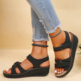 Edani  | Orthopädische Komfort-Sandalen in Schwarz