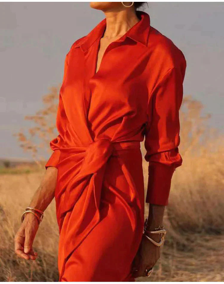 Claret - Langes lässiges Sommerkleid