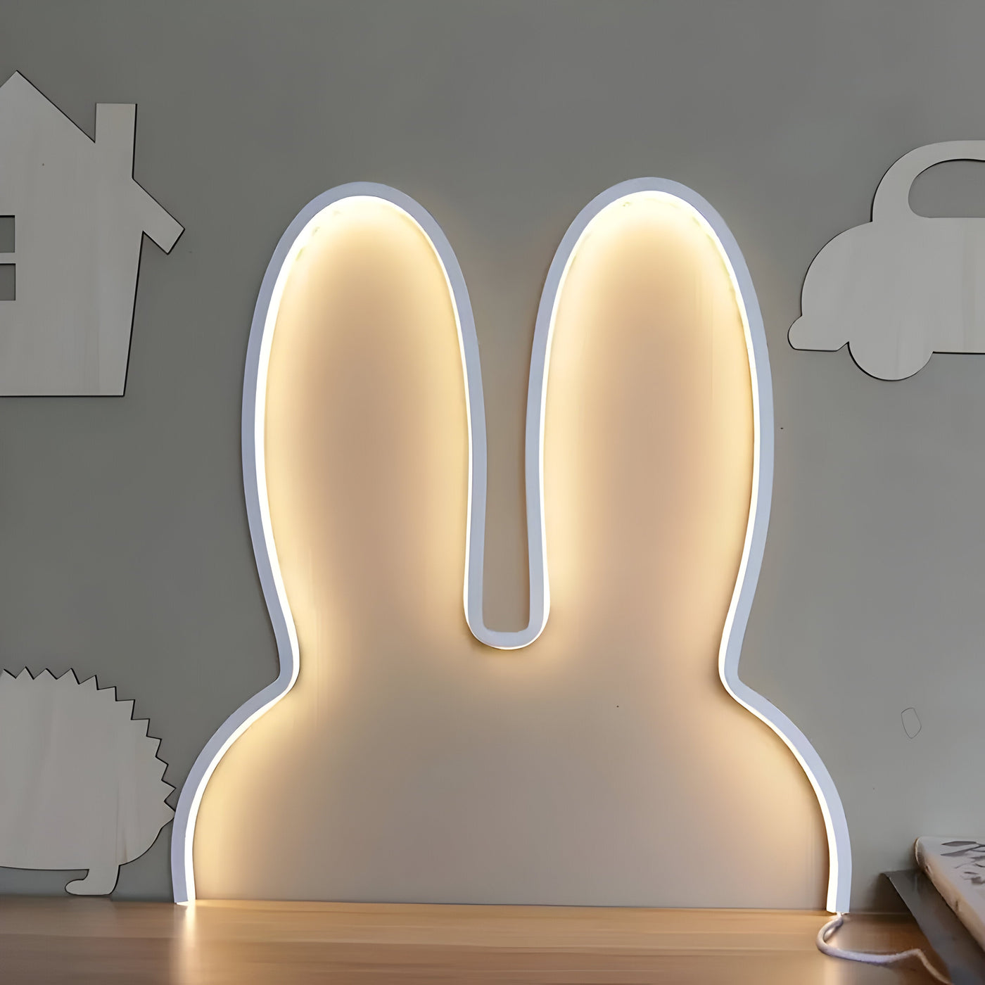 NeonHopper Light – Dekoratives Kaninchen-Neon-LED-Licht