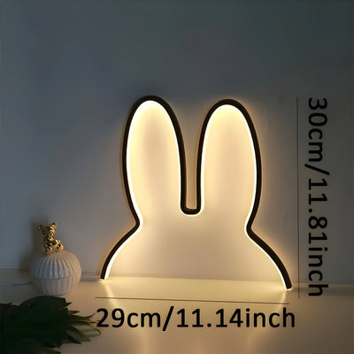 NeonHopper Light – Dekoratives Kaninchen-Neon-LED-Licht