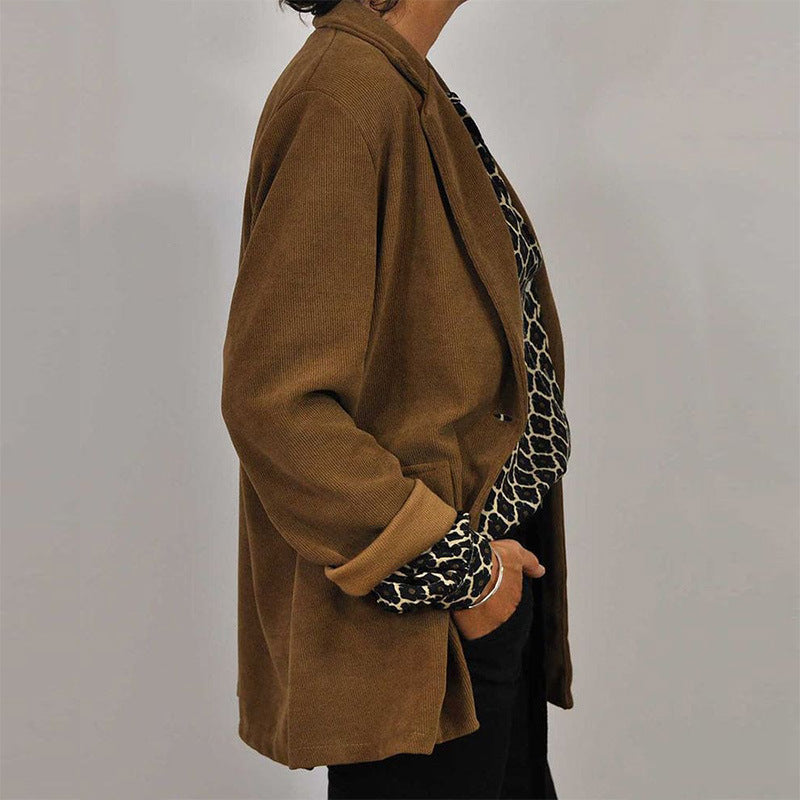 Beata - Elegante Damenbluse V-Ausschnitt