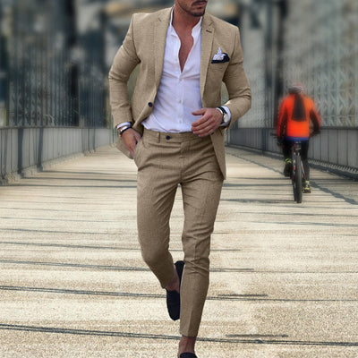 ROLF - SET BLAZER UND SCHMALE HOSE