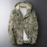 Camouflage Jacke Herren in Khaki-Camo