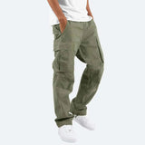 Cargohose Herren Regular Fit in Grün